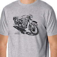 Retroart Classic Ariel Motorcycle Inspired Rider Motorcyclist T-Shirt. Summer Cotton Short Sleeve O-Neck Mens T Shirt New S-3Xl - T-Shirts - Aliexpress