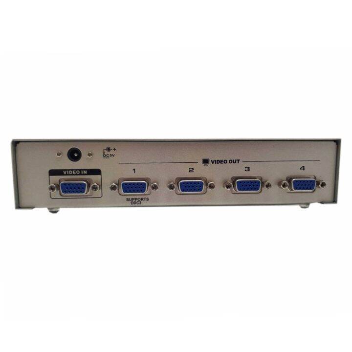 best-seller-vga-splitter-4-port-กล่องแยกสัญญาณ-vga-4-ช่อง-ckl-94a-ที่ชาร์จ-หูฟัง-เคส-airpodss-ลำโพง-wireless-bluetooth-คอมพิวเตอร์-โทรศัพท์-usb-ปลั๊ก-เมาท์-hdmi-สายคอมพิวเตอร์