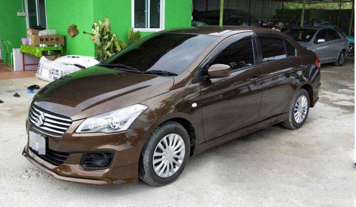 สเกิร์ตรอบคัน-รอบคัน-ciaz-2016-2017-ทรงwarrior-พลาสติกงานabs-งานดิบไม่ทำสี