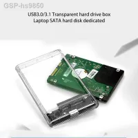 USB Hs9850โปร่งใส TYPE-C 3.1/3.0/2.0กล่อง HDD 2.5นิ้วพอร์ตอนุกรม SSD กล่องฮาร์ดดิสก์รองรับ6TB ภายนอก