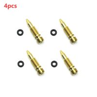 4Pcs Carburetor Float Bowl Drain Screw For Honda CM400 CB750 CB400T CM450 CX500 CB650 CB750 CB900 CB1100 Series Fuel Injectors