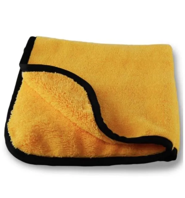 Chemical Guys MIC_506_03 - Professional Grade Microfiber Towel W/Silk Edges - 16in x 16in - 3 Pack