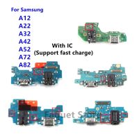 [KOLT Digital] สำหรับ Samsung Galaxy A12 A22 A42 A52 A72 USB 4G 5G หัวต่อไมโครบอร์ดแท่นชาร์จสายเมนบอร์ดแบบเฟล็กซ์