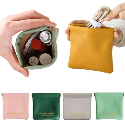 【CC】 Airpods Earphone Wire Leather Cosmetics Lipsticks Holder Jewelry Organizer