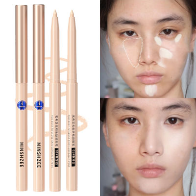 Matte คอนซีลเลอร์ปากกา Full Coverage Face Acne Marks ครีมรองพื้น Lasting กันน้ำ Moisturizing Eyebrow Lip Contouring แต่งหน้า ~