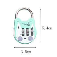 【CW】 Password Lock Number Wide Application Cartoon Suitcase Code Combination Padlock Safe