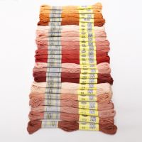 【CC】 16th DMC Chart Column 12 Skeins 8M Mercerized Egyptian Cotton Embroidery Floss Mouline 27 Colors Available