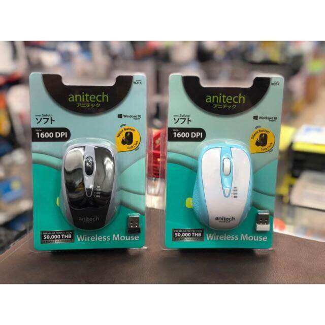 anitech-เมาส์ไร้สาย-mouse-wireless-รุ่น-w214