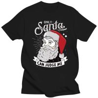 Large mens short sleeves Newest Mens Santa Can Judge Me Jingle Bells Tshirt Merry Christmas Happy Holidays Funny Cotton Tee 4XL.5XL.6XL