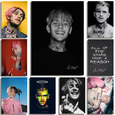 Wall Art Singer Star Rapper Lil Peep ภาพวาด-Modular Hd พิมพ์ภาพผ้าใบที่ทันสมัยสำหรับห้องนั่งเล่นตกแต่งบ้าน Cuadros