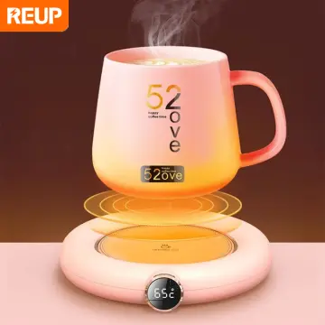 Cup Heater Mug Warmer Coffee Milk Tea Heating Cup Pad Electric Smart  Coaster Plate Gravity Sensor