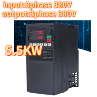 SAKO ตัวแปลงไดรฟ์ความถี่ตัวแปร 5.5KW Universal Motor Vector Inverter AC 3PH 380V