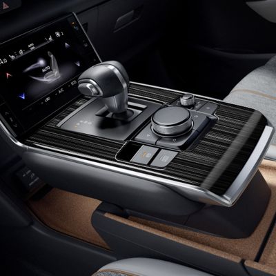 For 2022 Mazda MX30 MX-30 Car Central Gear Panel Control Panel Decal Interior Modification