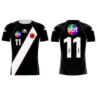 [High quality inventory] Camiseta Camisa Vasco Sbt Preta