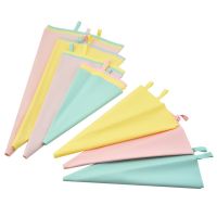 【hot】卍  Diy Silicone Icing Piping Pastry Reusable 5sizes Decorating Baking Tools Fondant Sugarcraft Acc