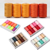 New 10 Spools/Lot 1000 Yards Polyester Thread For Sewing QuiltingHigh Quality Sewing Thread Suitable For Needlework Machine