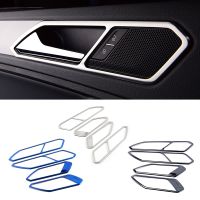 for Volkswagen Vw Tiguan Car Inner Door Handle Frame Trims Interior Accessories 2017 2018 2019 2020 2021 mk2 2022 r line styling