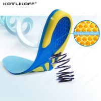 Silicon Gel Insoles Foot Care For Plantar Fasciitis Heel Spur Running Sport Insoles Shock Absorption Pads Arch Orthopedic Insole Shoes Accessories