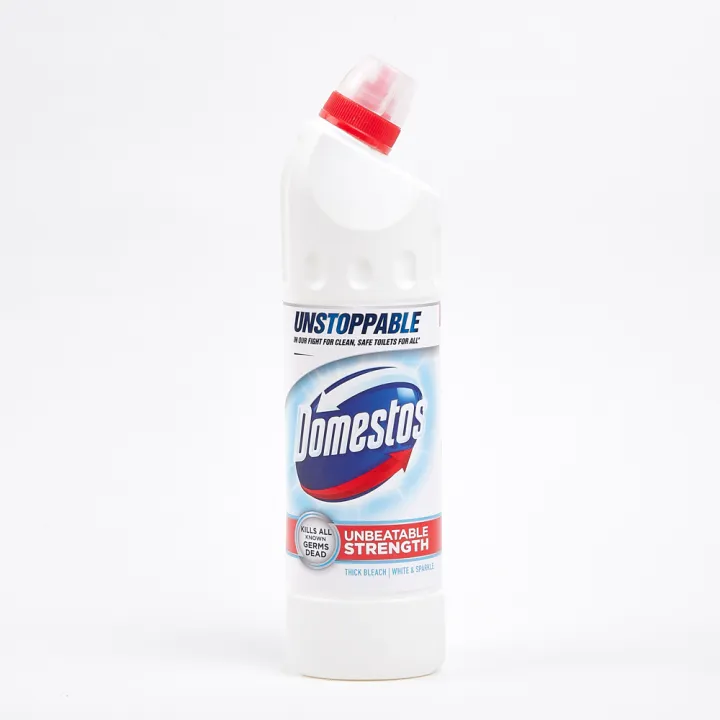 Domestos White & Sparkle Toilet Cleaner Thick Bleach 750mL Lazada PH
