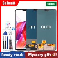 หน้าจอแสดงผลแบบ OLED สำหรับ OPPO R15/R15 Pro สัมผัสหน้าจอ LCD แทนการประกอบสำหรับ OPPO R15 CPH1835 R15 Pro CPH1831 TFT