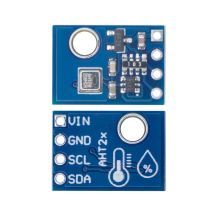 (Allen Materials) โมดูลการวัดเซ็นเซอร์อุณหภูมิและความชื้นแบบดิจิตอลความแม่นยำสูงการสื่อสารที่ I2C แทนที่ AHT21 AHT20