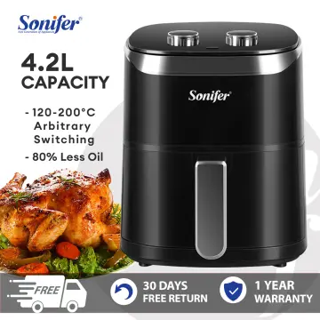 SUPOR Air Fryer 4.2L Household Multi-function Oven French Fries Machine  Less Oil Smoke Electric Fryer Oil-free Low-fat Frying