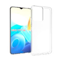 (Sunsky Mall) สำหรับ Vivo Y77 5G เคสโทรศัพท์ TPU เนื้อกันน้ำ (ใส)