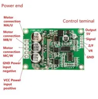 V6 DC 12โวลต์24โวลต์36โวลต์500วัตต์ Brushless มอเตอร์ไดรฟ์คณะกรรมการสมดุลรถ BLDC ควบคุม