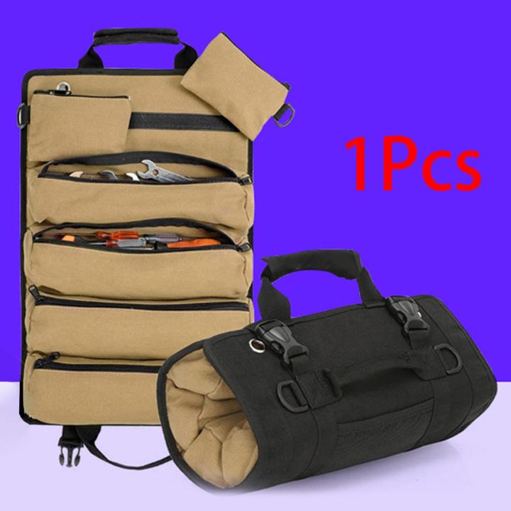 กระเป๋าม้วนเครื่องมือ-toolsnest-พร้อมกระเป๋าซิปกระเป๋าประแจกระเป๋าเครื่องมือช่างสำหรับช่างซ่อมบำรุง