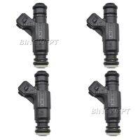 4ชิ้น/ล็อตหัวฉีดน้ำมันเชื้อเพลิงใหม่สำหรับ Audi TT สำหรับ Volkswagen Golf J-Etta Beetle OEM 0280156061 06A906031BA