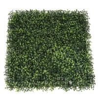 หญ้าเทียมหญ้าเทียม Boxwood แผง Topiary Hedge พืชความเป็นส่วนตัว Hedge หน้าจอป้องกันรังสี UV จำลอง Miniature บล็อกหญ้าเทียม Moisture-Proof ของตกแต่งในสวนสนามหญ้าหญ้าปลอมสนามหญ้าตกแต่ง