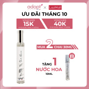 Nước hoa nữ Adopt THE BLANC Hương Thơm Tinh Khiết Dung Tích 30ml