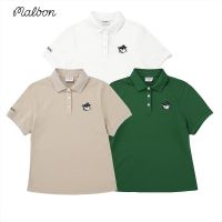 23 Summer New Golf Ladies T-Shirt Korean Version Of MALBON Casual Outdoor Sports Slim Short-Sleeved Polo Shirt