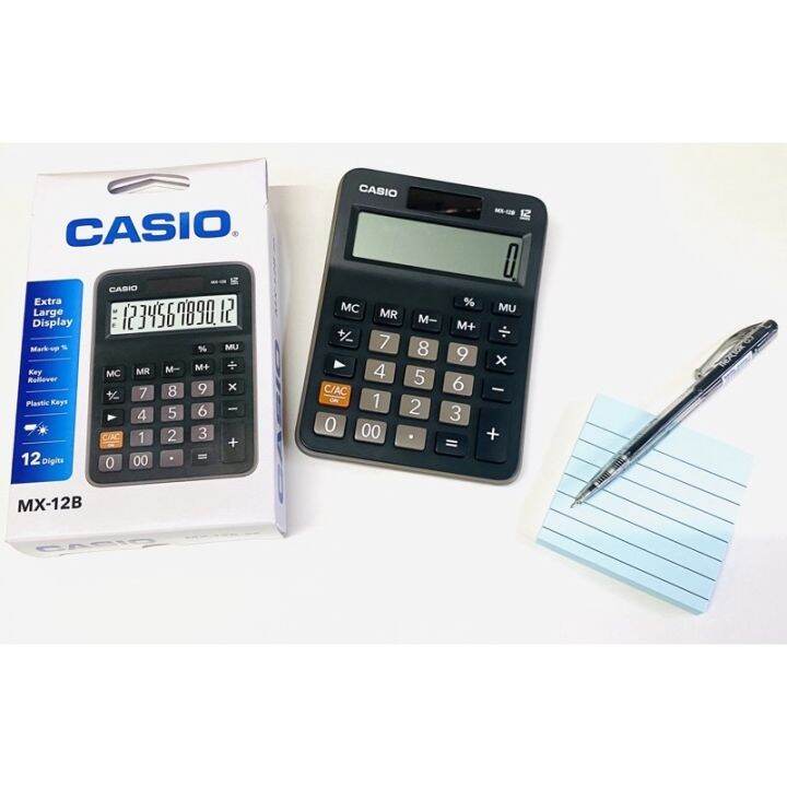 ♘Casio Calculator (mx 12B) | Lazada PH