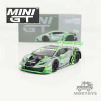 MINI GT 1:64 Huracan GT3 EVO #39 2022 IMSA ถนน2Nd สถานที่รถโมเดล Diecast