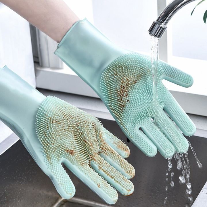 1pair-silicone-cleaning-gloves-kitchen-silicone-dish-washing-glove-for-household-scrubber-rubber-kitchen-clean-tool-safety-gloves