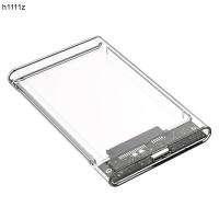 HDD Enclosure SATA To USB 3.0 Case 2.5นิ้ว Serial Port SATA SSD Hard Drive Case รองรับ6TB Transparent Mobile External HDD Case