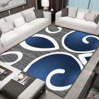 （HOT)Nordic car living room table pad floor mat rug พรม