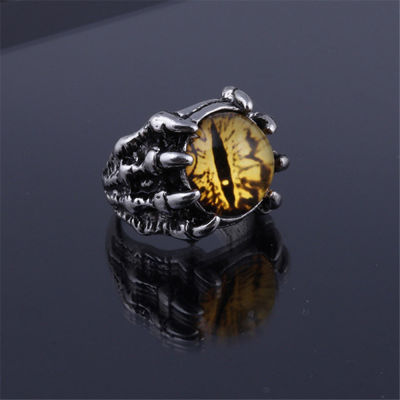 Punk Ring Personality Demon Claws Ring Jewelry Club Accessories Male Ring Demon Claws Ring Evil Eye Rings