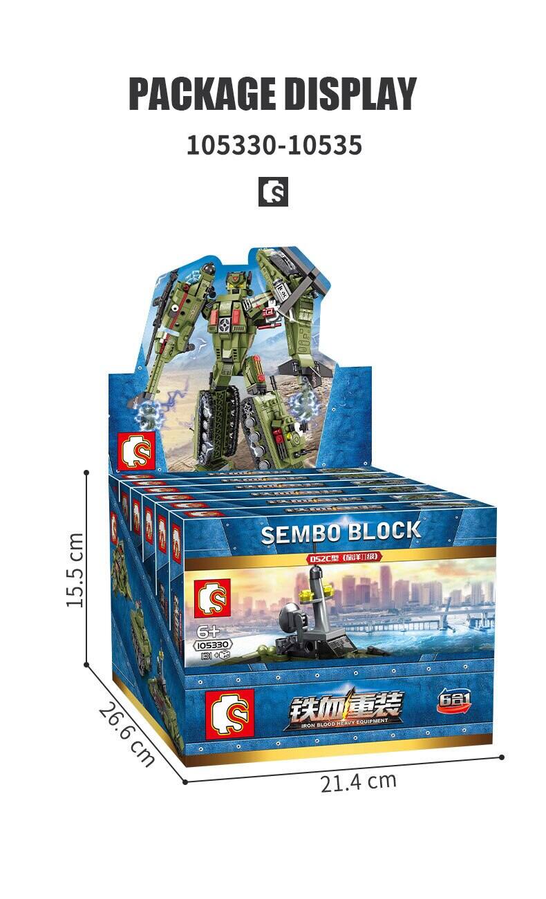 Details about   New Transformer 733pcs Robot Building Block Military Tank Helicopter Boat 6 in1 