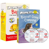 Biscuit dog series complete set of 25 volumes with 2CD including 18 audio graded books picture book for childrens English Enlightenment learning