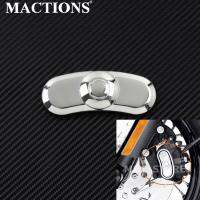 MACTIONS Chrome ABS Plastic Front Rear Brake Caliper Sticker For Harley Sportster 883 1200 XL Superlow Custom 48 72 2014-2019