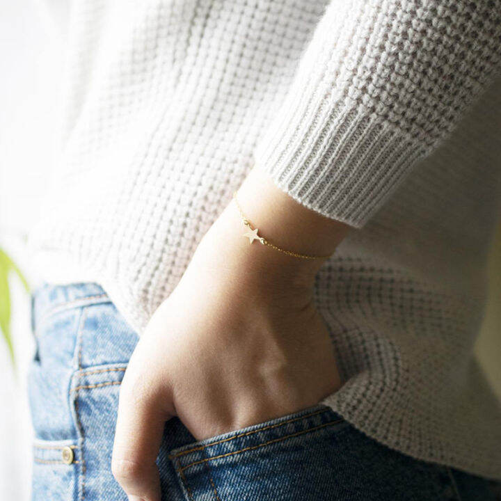 tiny-moon-bracelet-14k-gold-filled-star-jewelry-handmade-boho-charms-bracelets-vintage-minimalism-bracelet-for-women