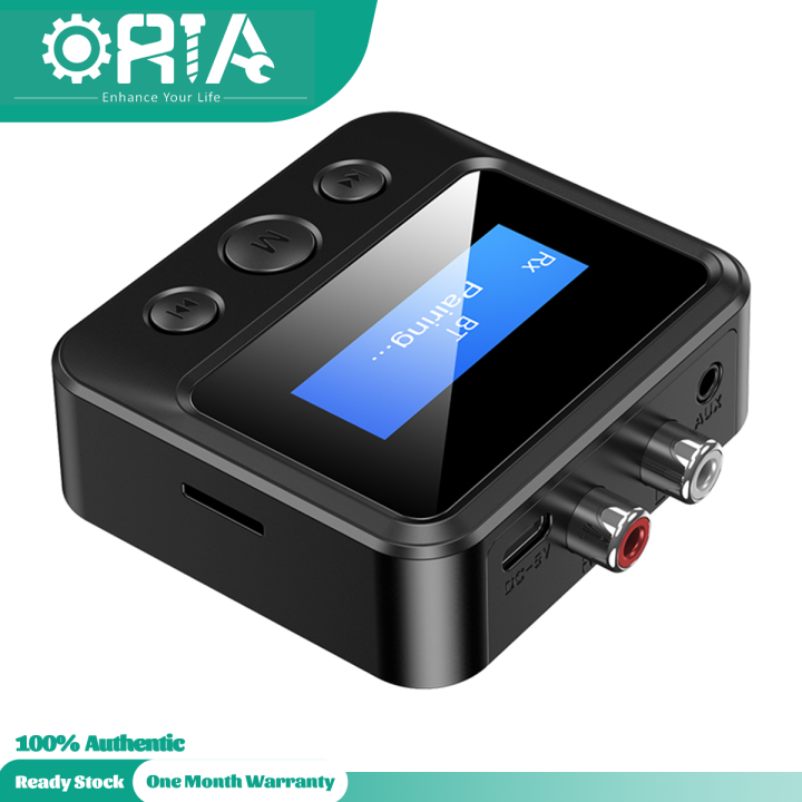 ORIA 2.0 Channel Bluetooth Audio Receiver RCA Oldfashioned Audio to 3