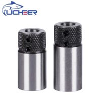 UCHEER 2pcs / set งานไม้ เจาะ Bit Row Cross Sleeve Row เจาะ Clamp Sleeve Base on Drilling Rig