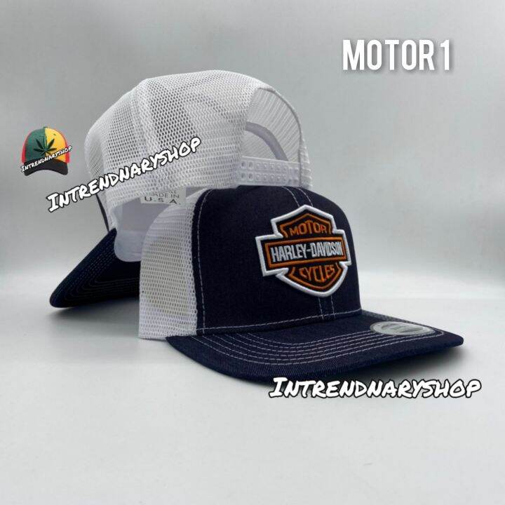 หมวก-หมวกตาข่าย-หมวกแนววินเทจ-vintage-motor-cycles-snapback-หมวกhiphop-หมวกแฟชั่น-หมวกเต็มใบ-cap-หมวกแก๊ปผู้ชาย-หมวกแก๊ปผู้หญิง-หมวก2022