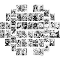 50PCS 100pcs Wall Collage Kit Aesthetic Anime Posters Manga Panel Pictures Magazine Art Print Photo Collection for Bedroom Decor