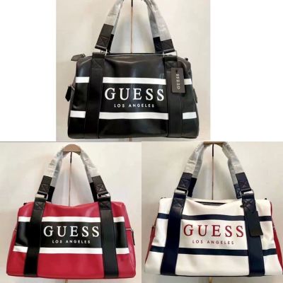 GUESS new Boston handbag European and American fashion color contrast letter logo all-match large-capacity shoulder bag