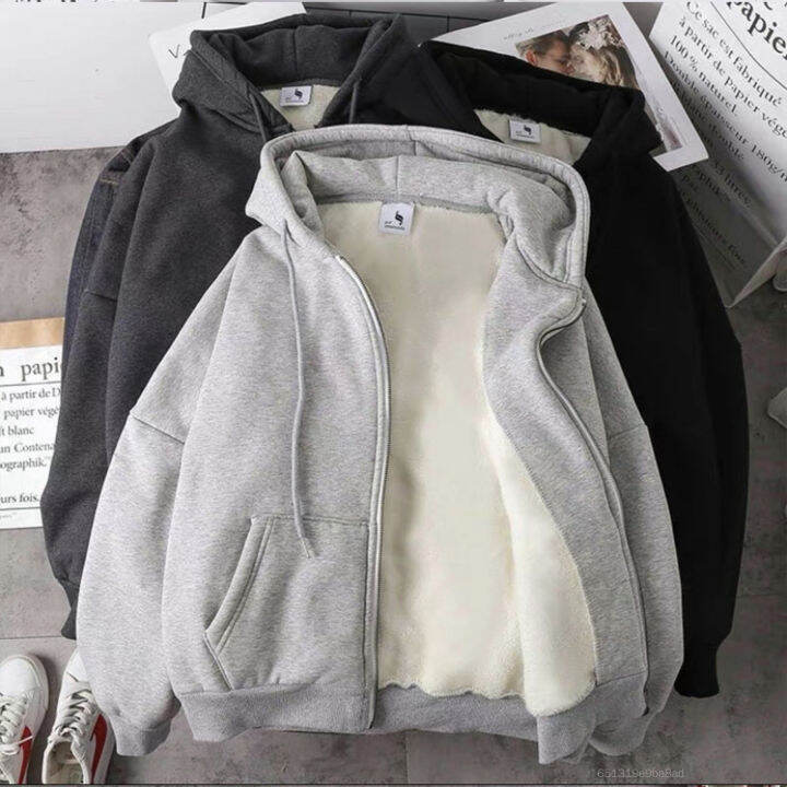 ZOTOP Men s Zip Up Oversized Sweatshirt Drawstring Sweatshirt