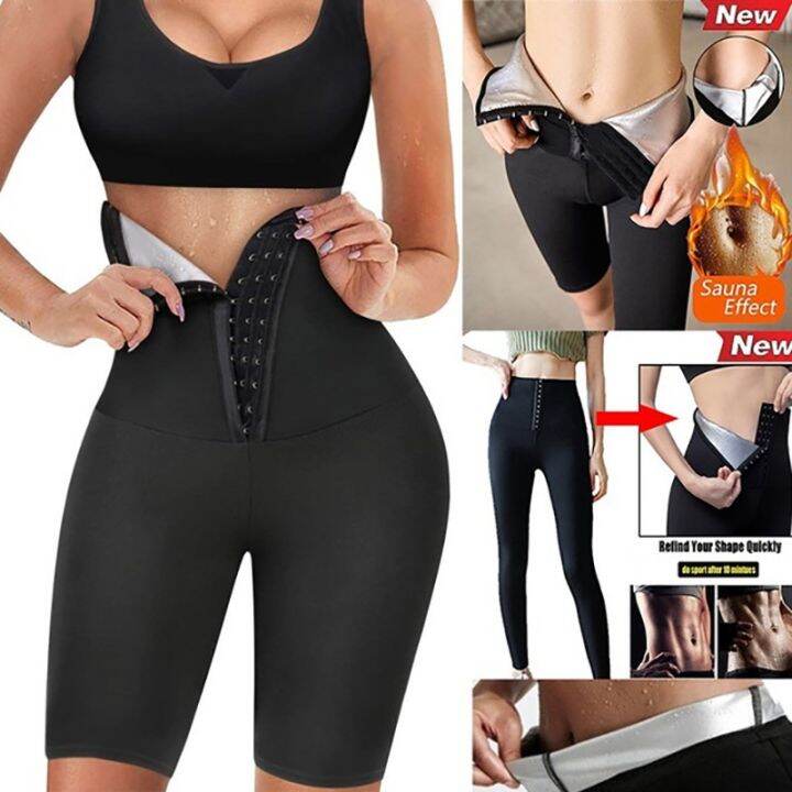 New 3 Styles Women Body Shaping Sweat Sauna Pants Waist Trainer